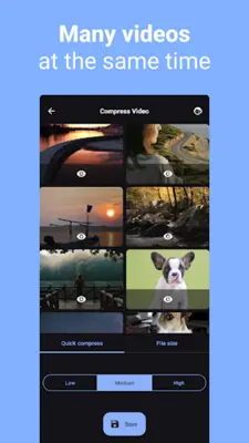 Compress Video - Resize Video android App screenshot 1